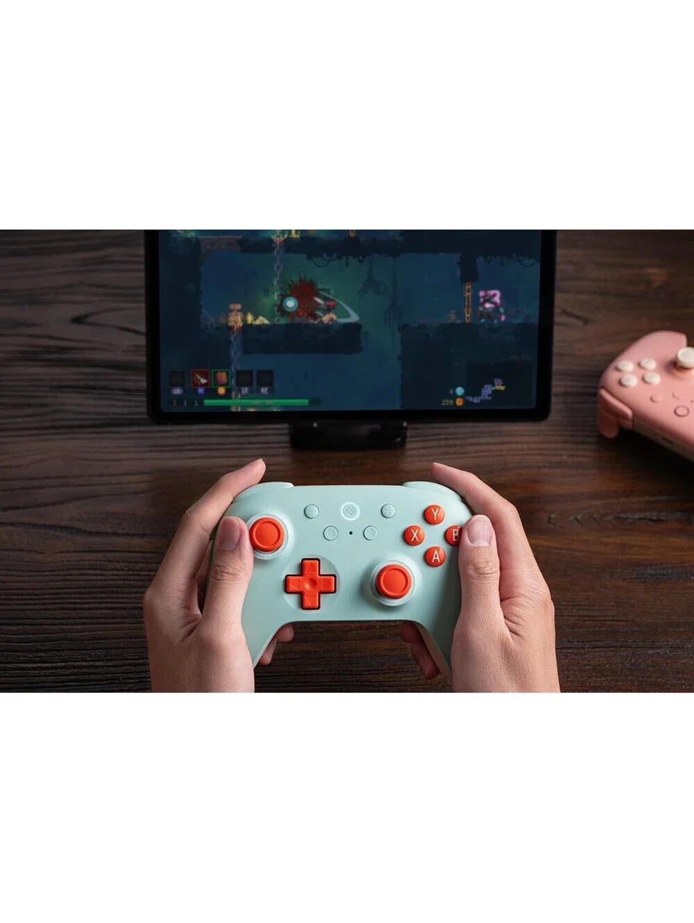 8BitDo Ultimate 2C Bluetooth Controller for Windows/Android/PC - Mint & Orange